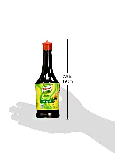 Knorr Liquid Seasoning Original pour close-up ideal for quick flavor boosts