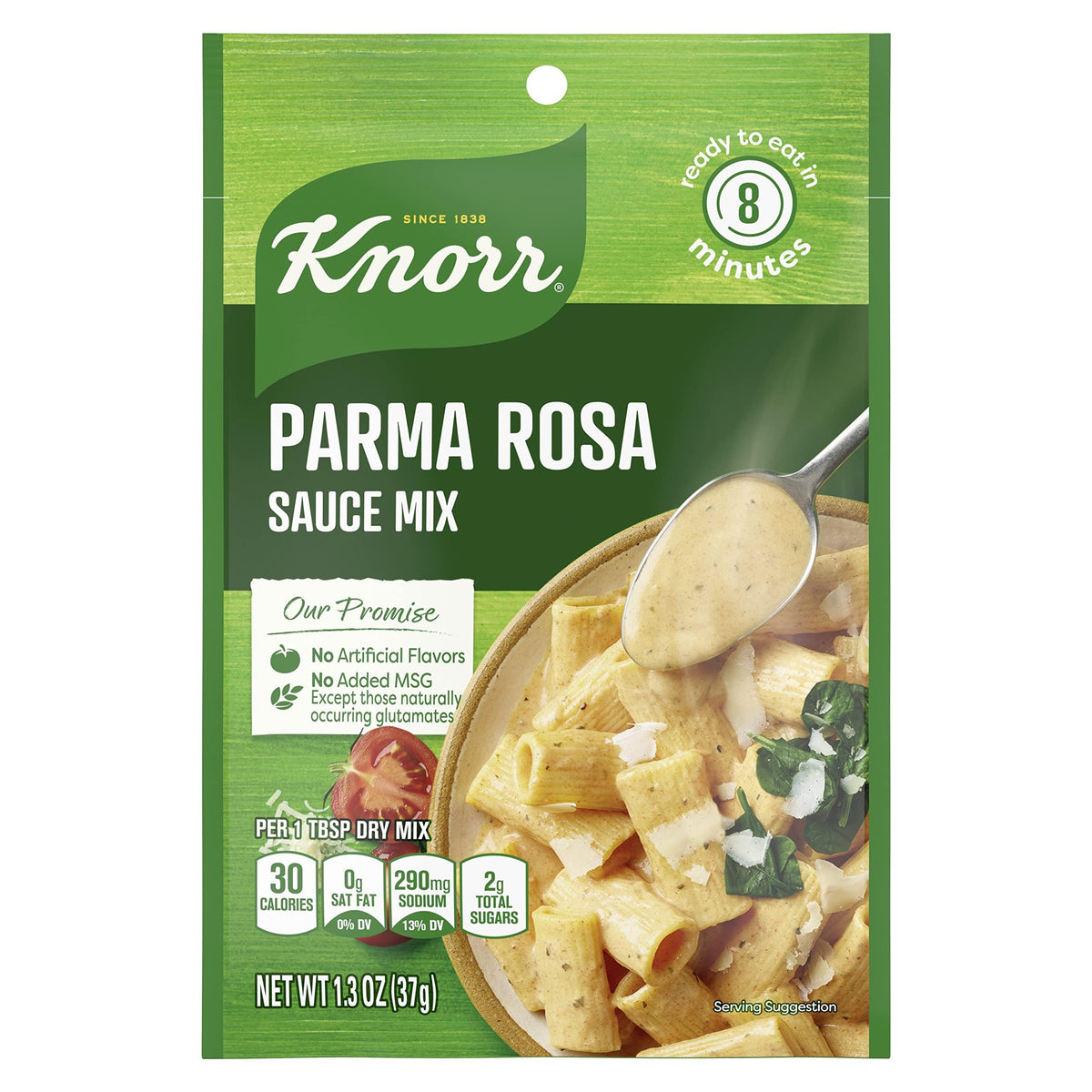 Knorr Parma Rosa Cream Sauce Pack packaging, a ready pantry staple for quick meals.