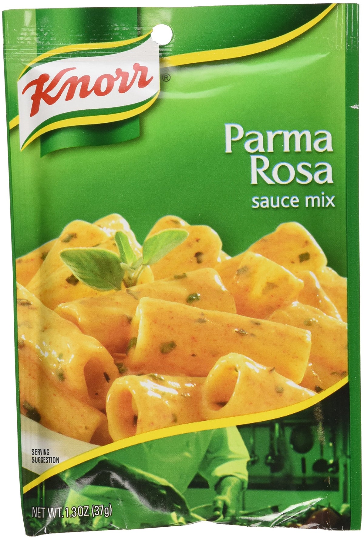 Knorr Parma Rosa sauce mix box with six packets—ideal for quick weeknight dinners