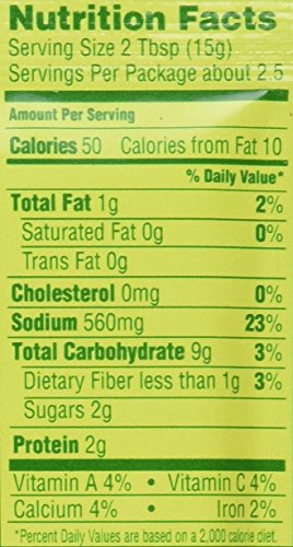 Knorr Parma Rosa sauce mix ingredients layout—compact grocery staple for kitchens