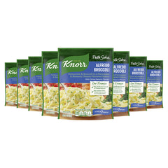 Knorr Pasta Sides Alfredo Broccoli pack shown for quick weeknight flavor.