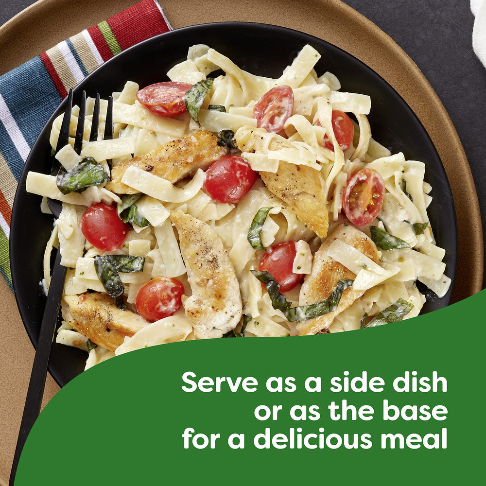 Uncooked Knorr Pasta Sides packets ready for quick prep.