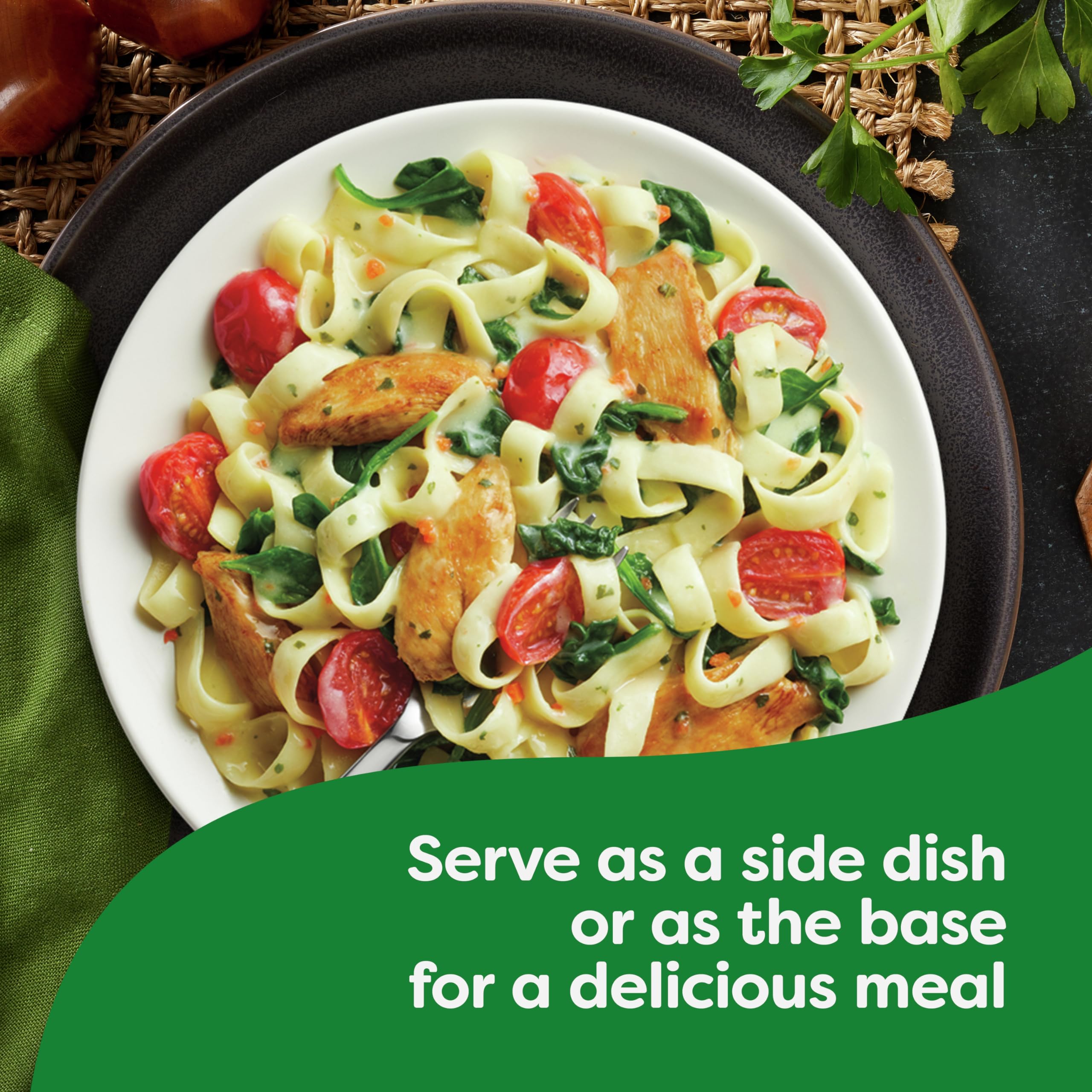 Knorr Pasta Sides on the stovetop for a fast dinner base.