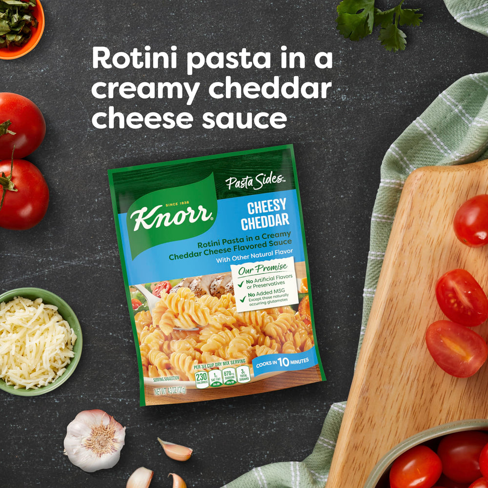 Knorr Pasta Sides stovetop cooking in a saucepan