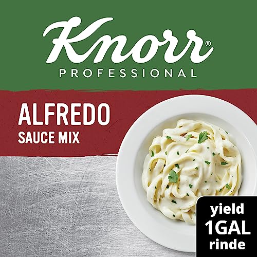 Knorr Professional Alfredo sauce ready bowl presents creamy serving option.