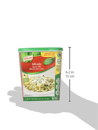 Knorr Professional Alfredo shelf-life pantry image underscores long shelf-stable storage.