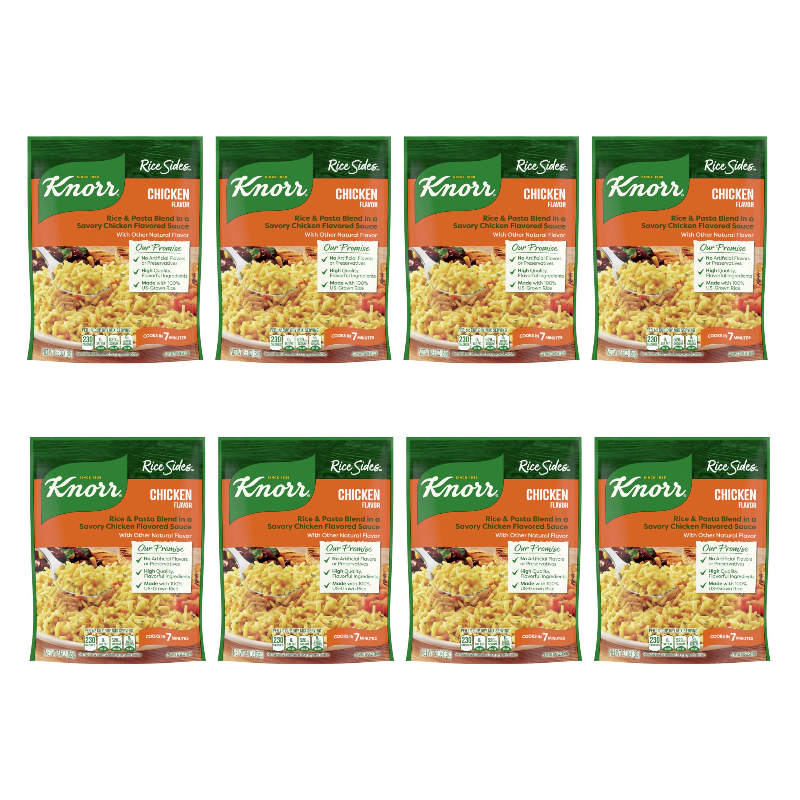 Knorr Rice Sides chicken fried rice pack with savory aroma ready in minutes