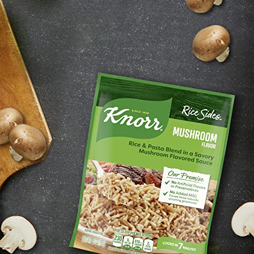 Knorr Rice Sides Mushroom Rice base dish for recipes.