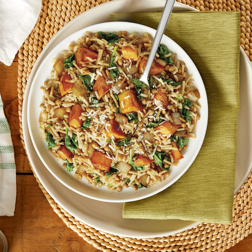 Knorr Rice Sides Mushroom Rice with family, showcasing easy weeknight meal.