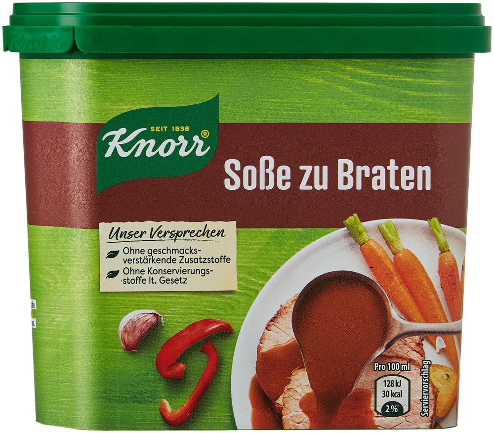 Knorr Roast Gravy 2.75L bottle ready to elevate roasted meats.