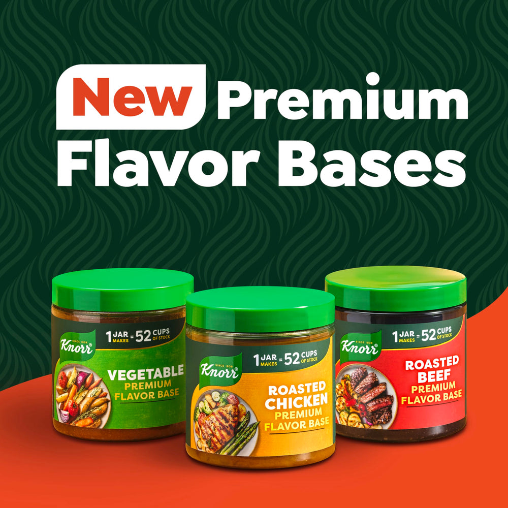 Knorr Roasted Beef Flavor Base on the counter ready for weeknight meals.