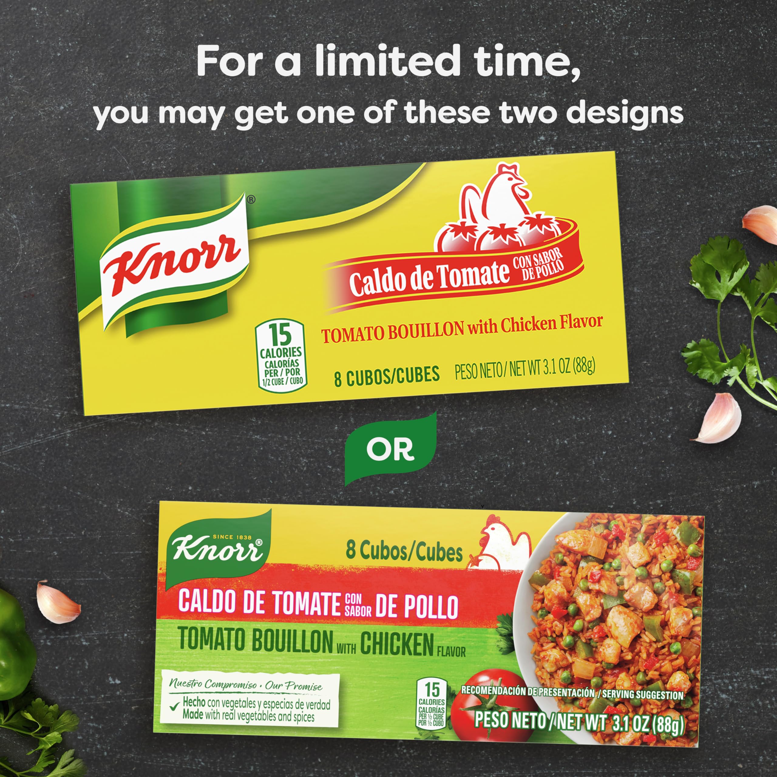 Soup simmer with Knorr bouillon enhances depth