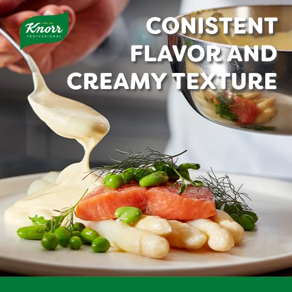 Knorr Hollandaise sauce packaging notes no artificial flavors or preservatives and no MSG.