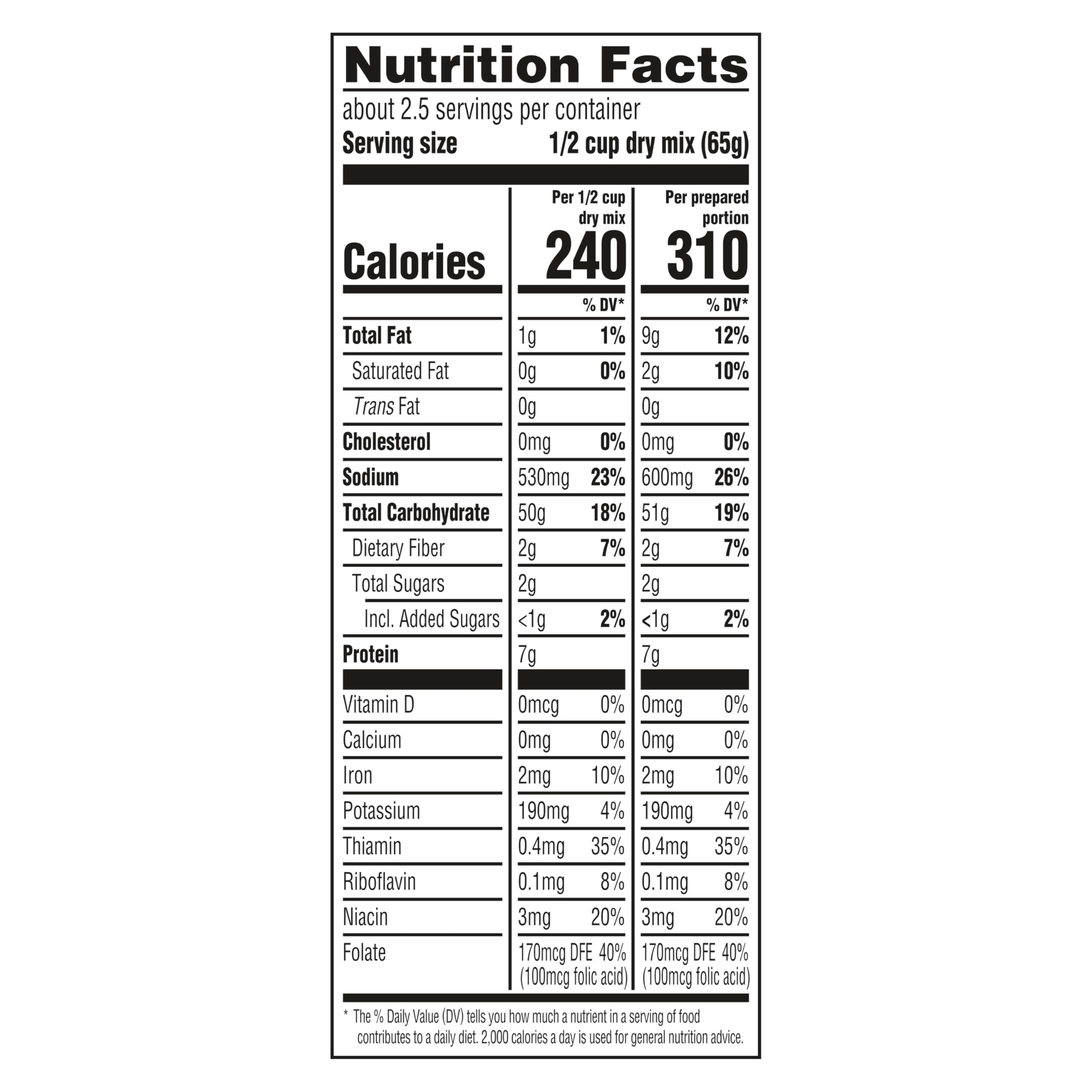 Knorr US-grown rice reference image underscores quality and trust