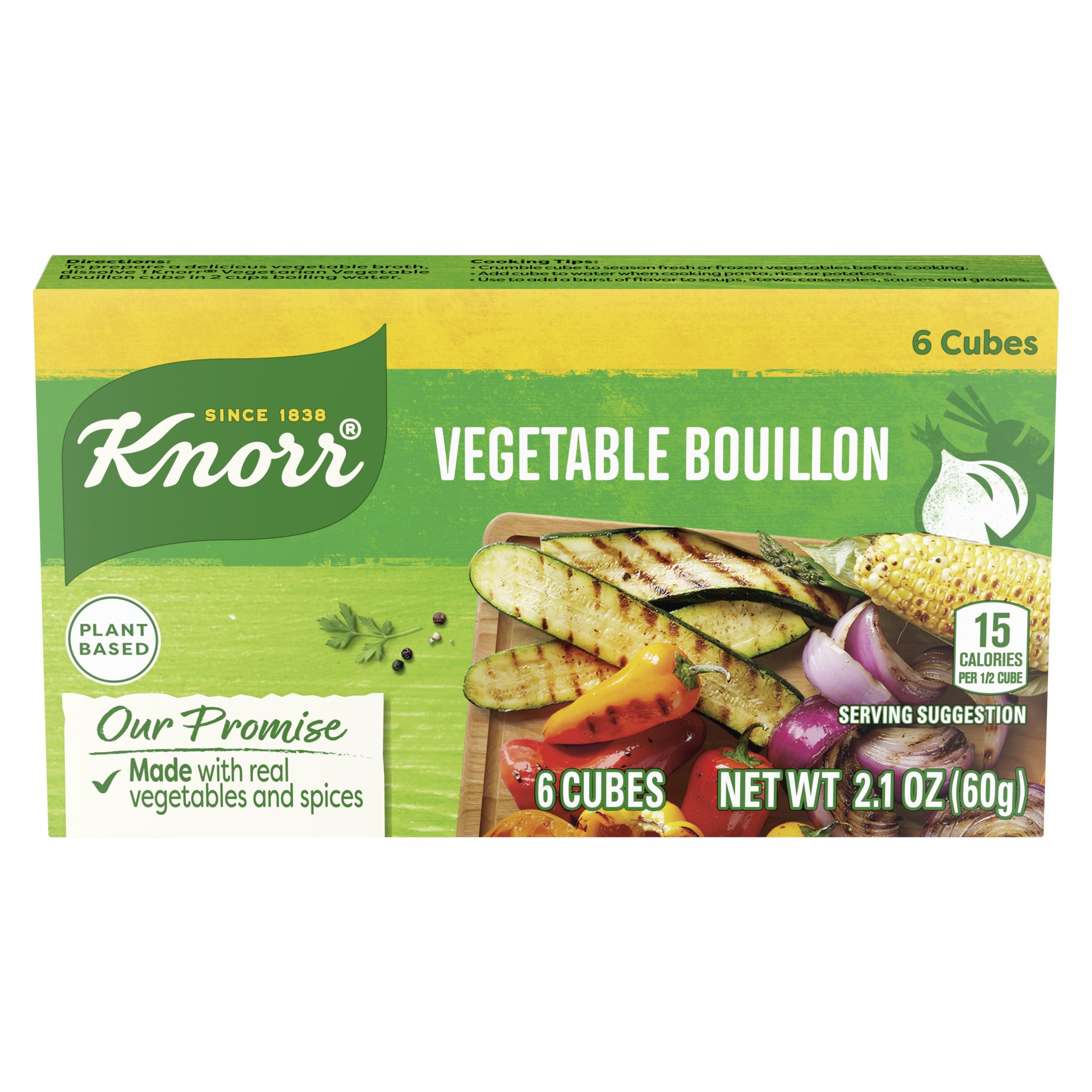 Knorr Vegetable Bouillon Kitchen Scene suggesting weeknight meals with savory seasoning.