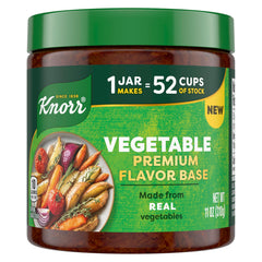 Knorr Vegetable Flavor Base pours smoothly for instant, rich vegetable flavor in any dish.