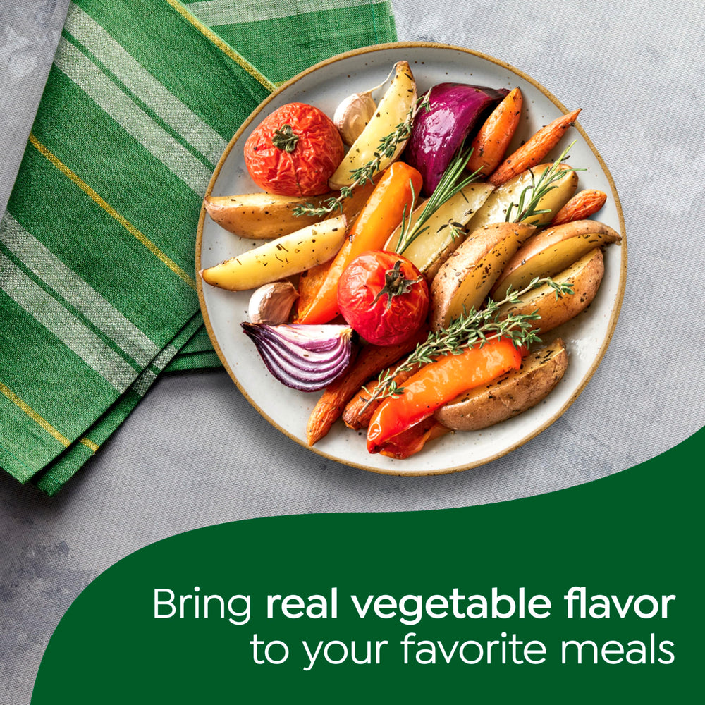 Knorr Vegetable Flavor Base boosts roasted vegetables' savor.