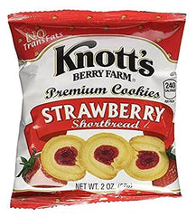 Knott's Berry Farm 2 oz package, portable snack for lunches or trips.