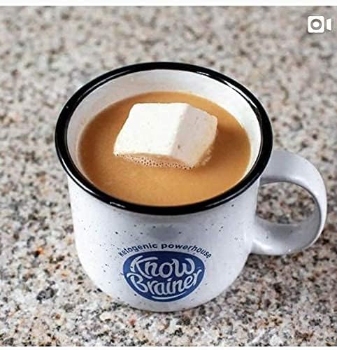 Know Brainer Max Mallow marshmallows in hot chocolate for creamy, low-sugar indulgence.
