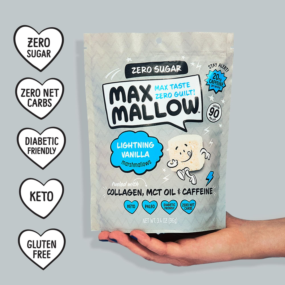 Know Brainer Max Mallow Birthday Cake image conveys celebratory sweetness sans sugar