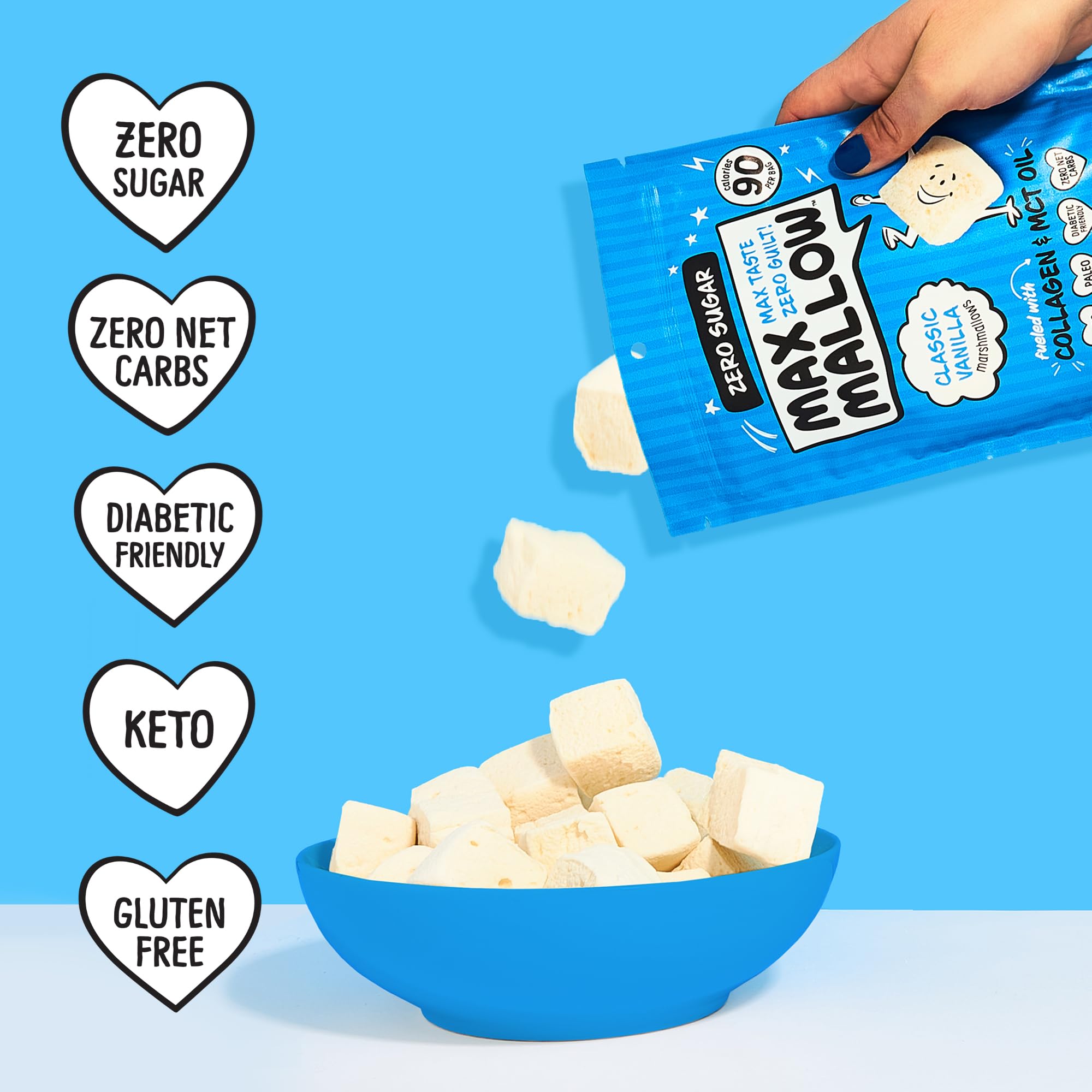 Know Brainer Max Mallow Burnt Caramel photo suggests rich caramel nuance with zero sugar