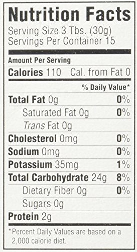 Close-up of Koda Farms Mochiko bag highlights California rice and kosher certification