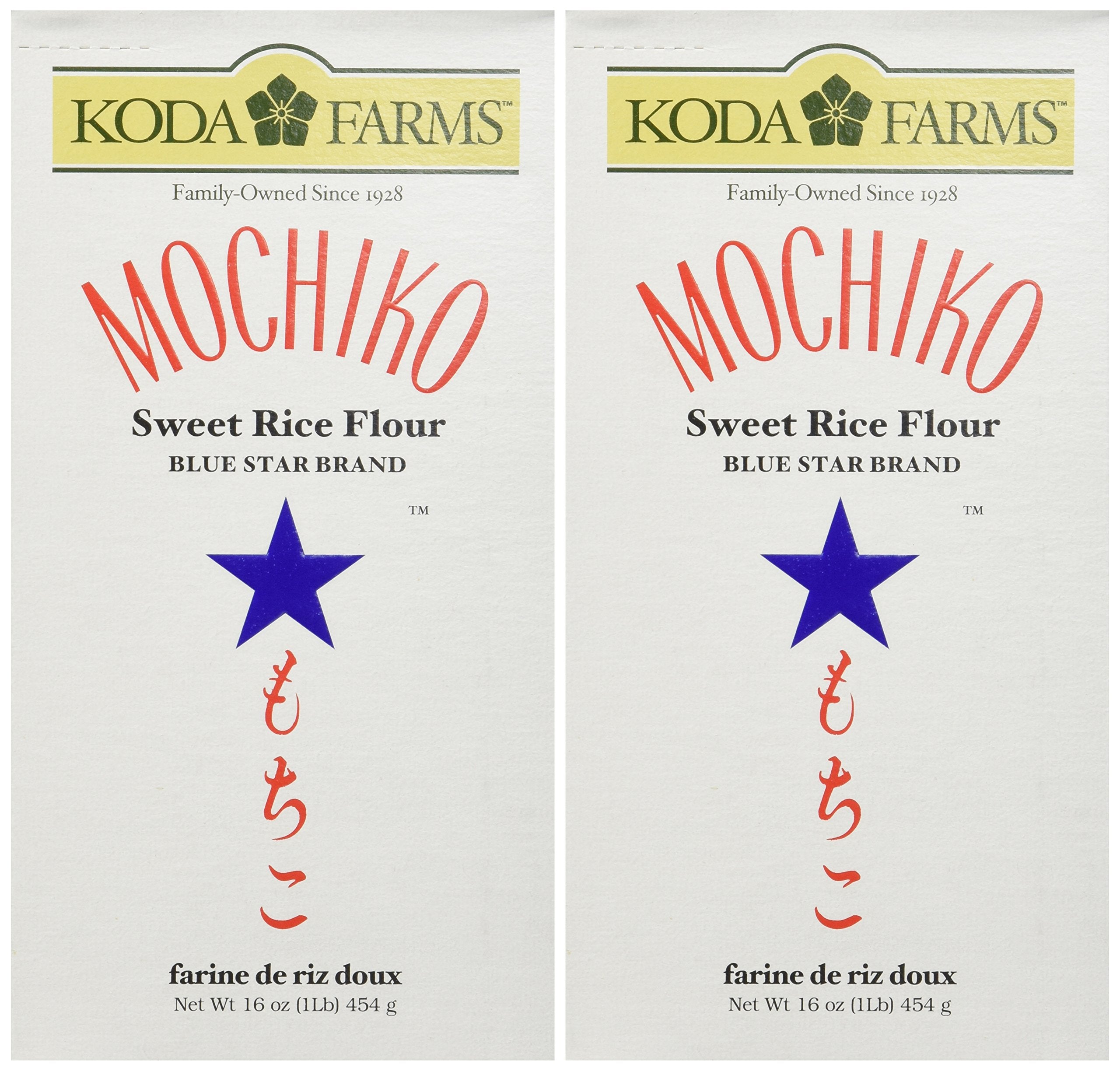 Koda Farms Mochiko packaging highlights organic, additive-free gluten-free flour