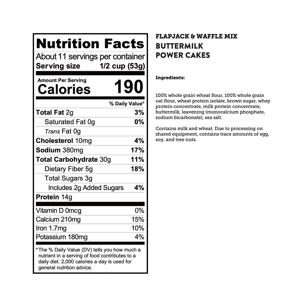 Kodiak Cakes bulk pancake mix box opened for easy prep