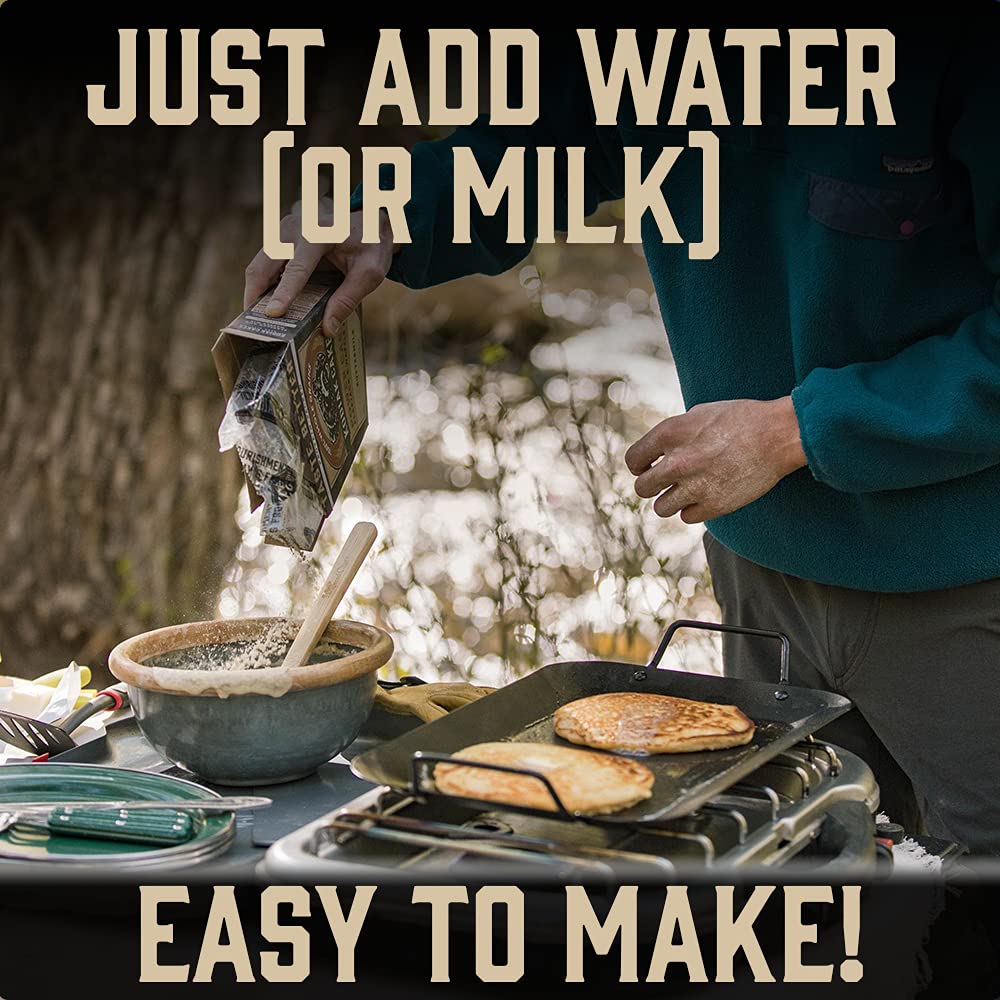 Kodiak Cakes 100% whole grains on packaging for wholesome mornings
