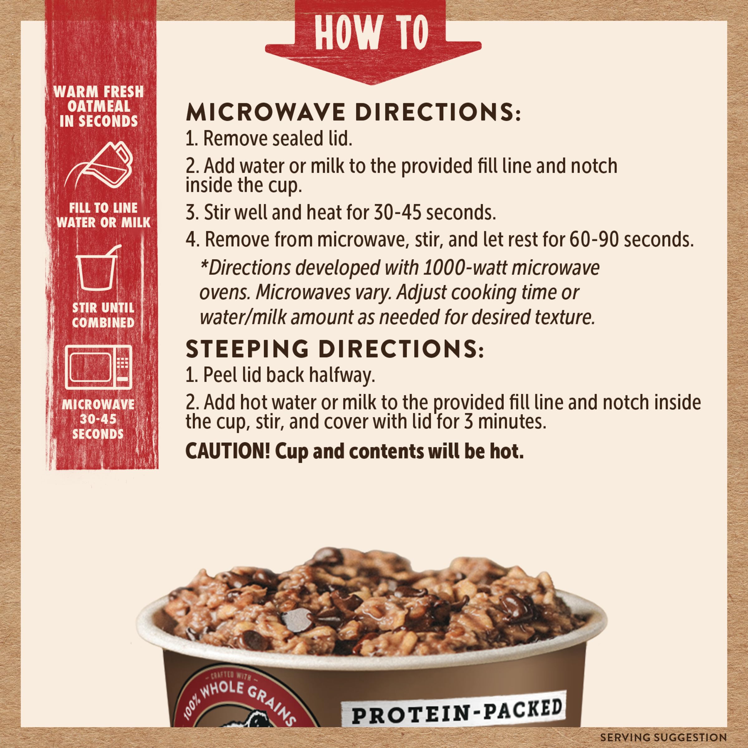 Kodiak Cakes 12-pack oatmeal cups ideal for weekly meal prep.