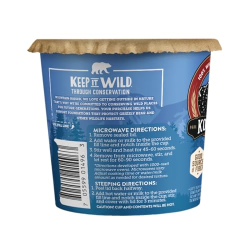 Kodiak Cakes 12-pack of oatmeal cups for convenient snacking