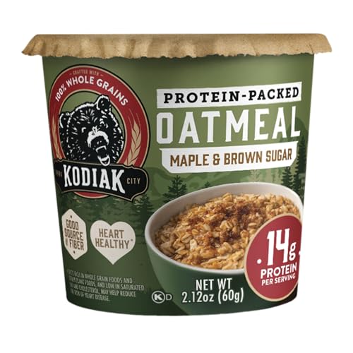 Kodiak Cakes 14g protein morning fuel in a cup