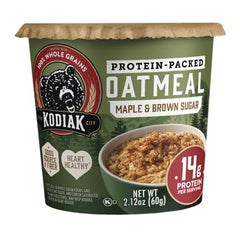 Kodiak Cakes 14g protein morning fuel in a cup