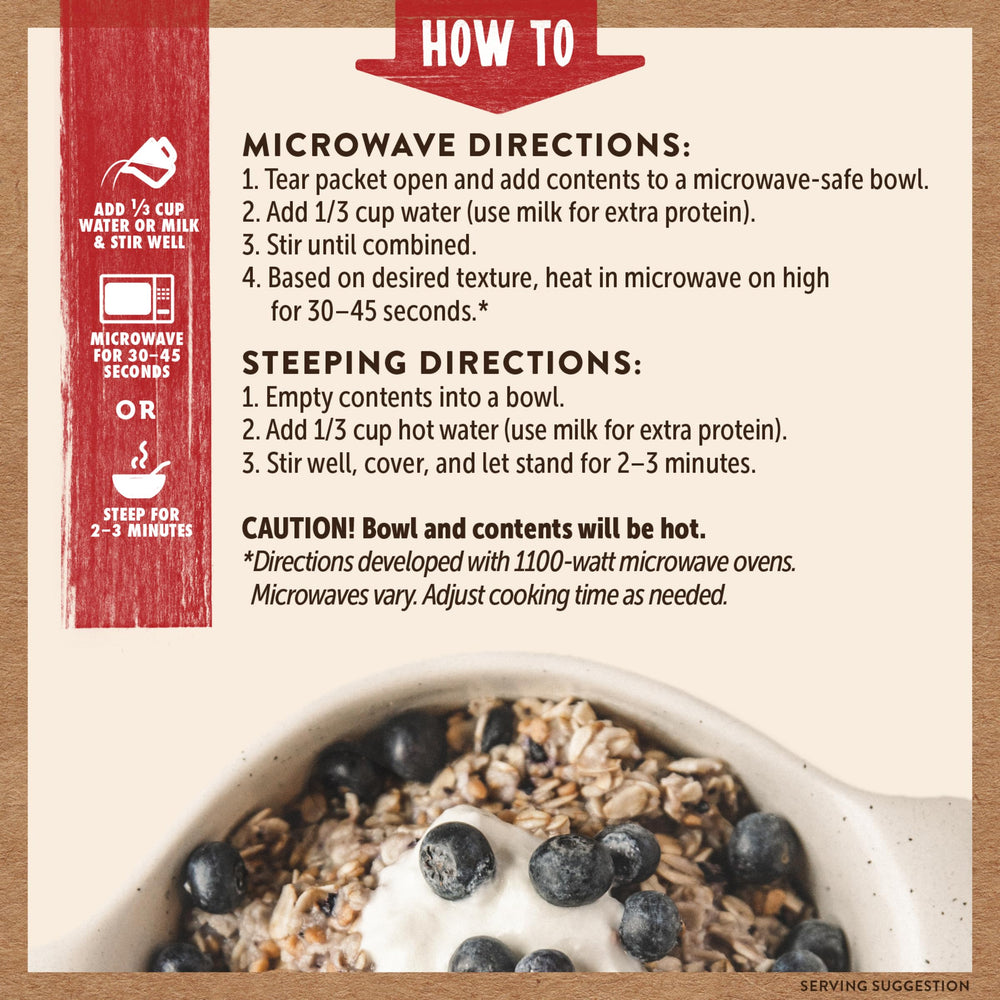 Kodiak Cakes six-box carton front showcases value and variety.