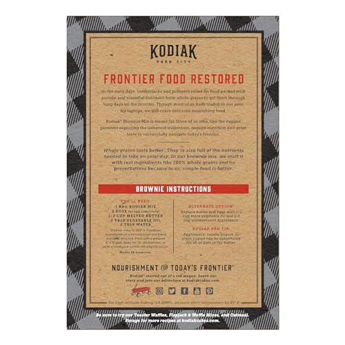 Kodiak Cakes brownies baking in oven with inviting aroma