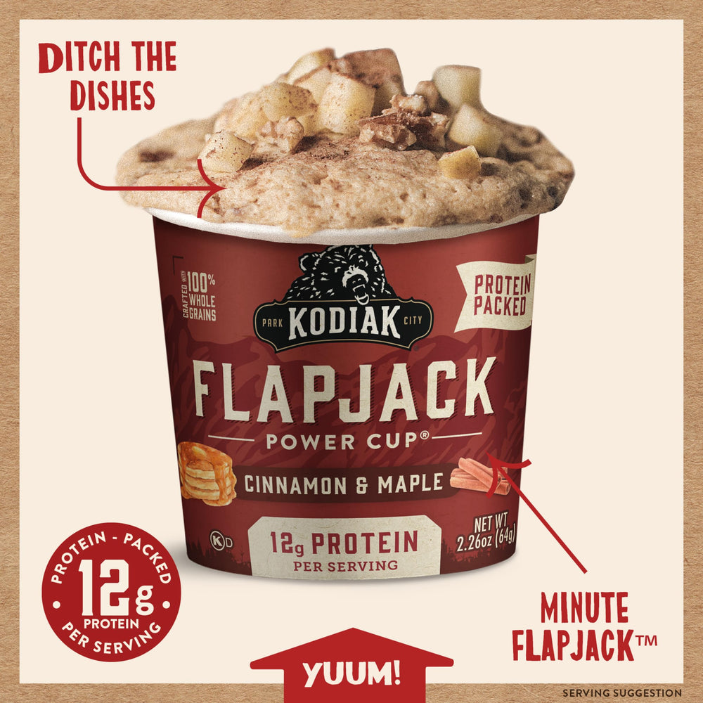 Kodiak Cakes Quick breakfast or snack idea for busy mornings