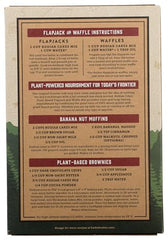 Kodiak Cakes Plant-Based Flapjack Mix being poured into a bowl for fluffy batter