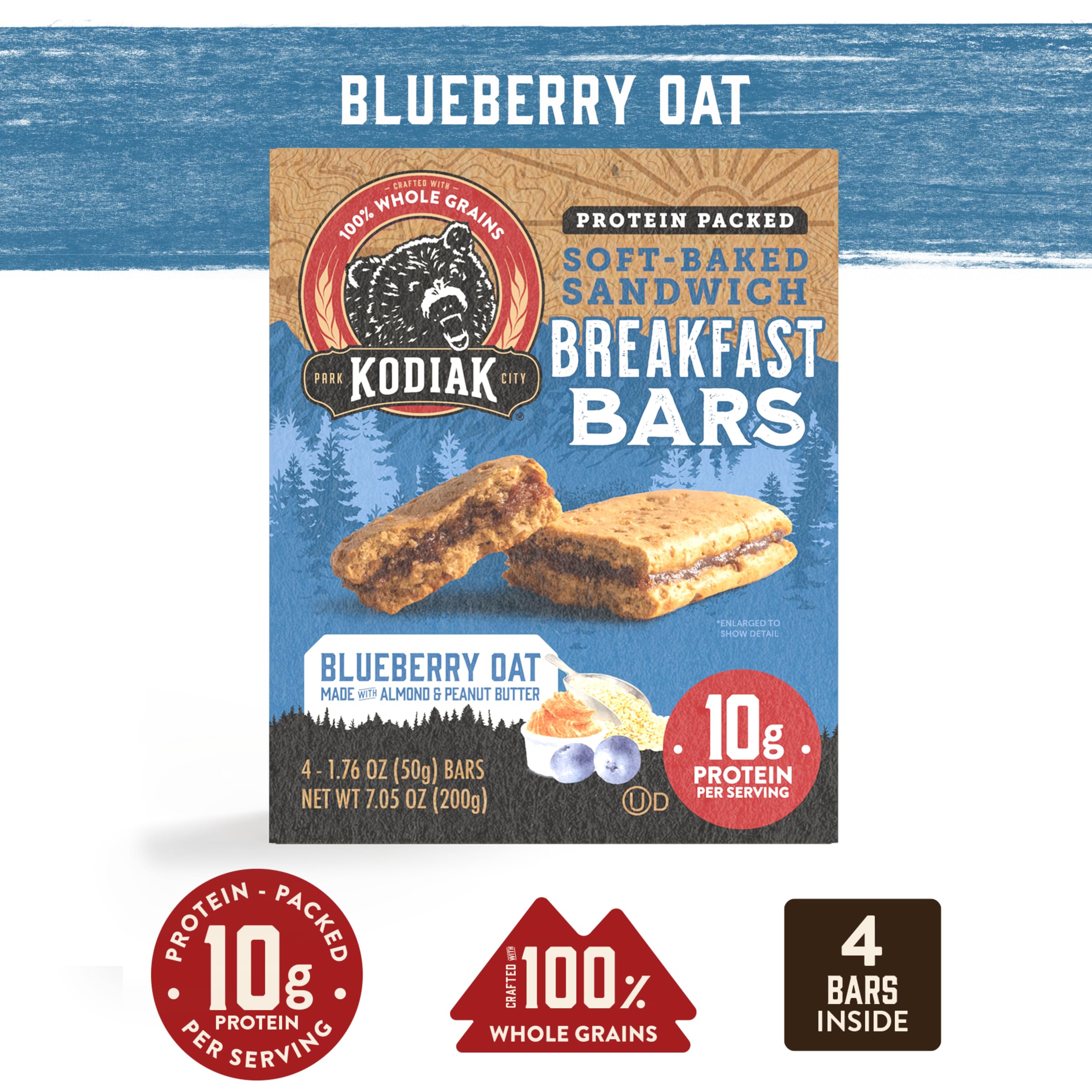 Kodiak Cakes gym bag snack ready for workouts and quick energy.