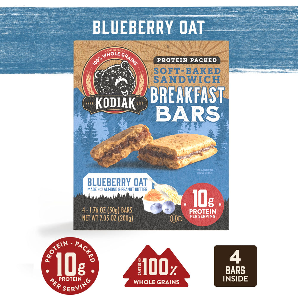 Kodiak Cakes gym bag snack ready for workouts and quick energy.