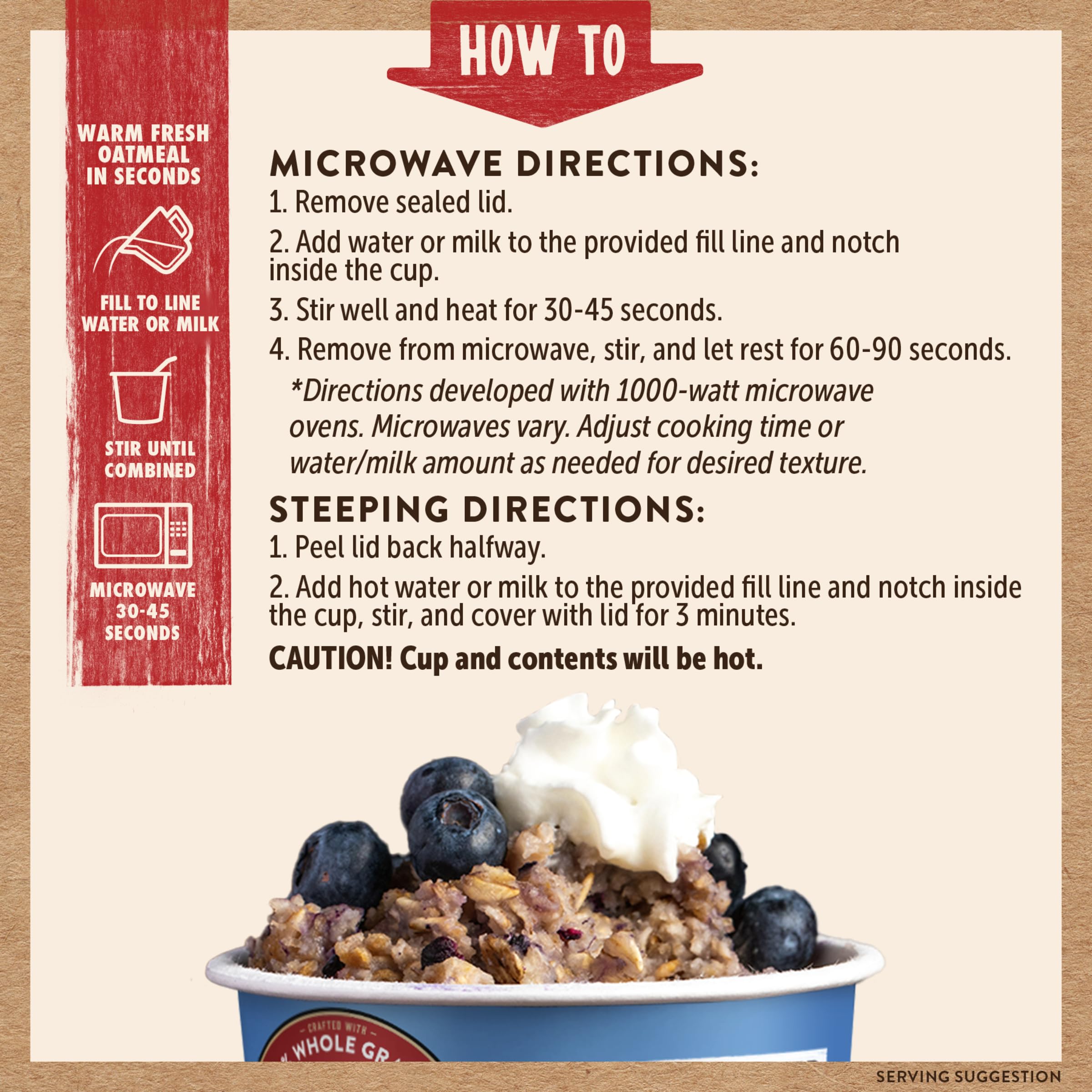 Kodiak Cakes oatmeal cup as a smart, healthy snack option