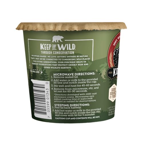 Kodiak Cakes microwave-ready cup for fast prep
