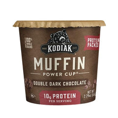 Kodiak Cakes Muffin Power Cup stir and microwave for warm snack