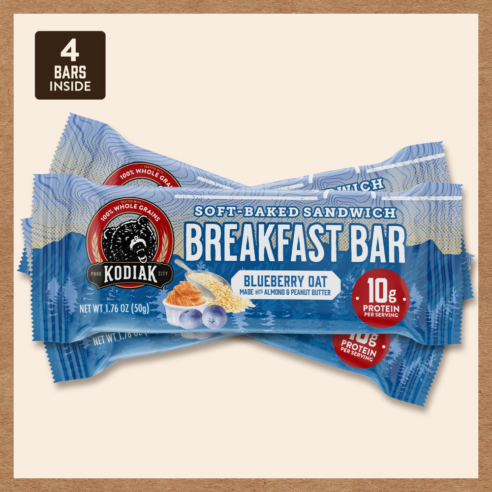 Kodiak Cakes office snack option for busy workdays with flavor.