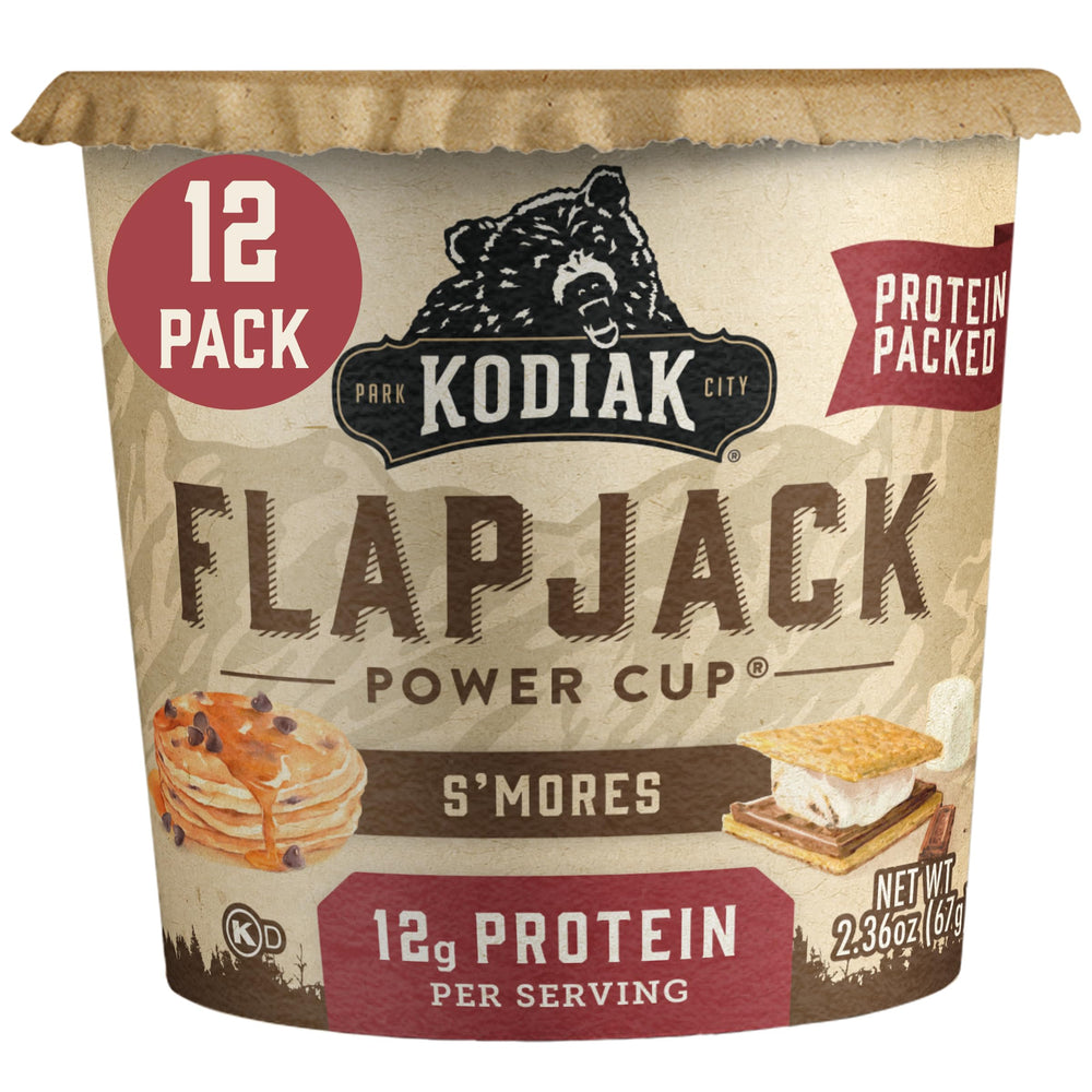 Kodiak Cakes Pancake On the Go S'mores pack ready-to-eat nutrition for busy mornings.