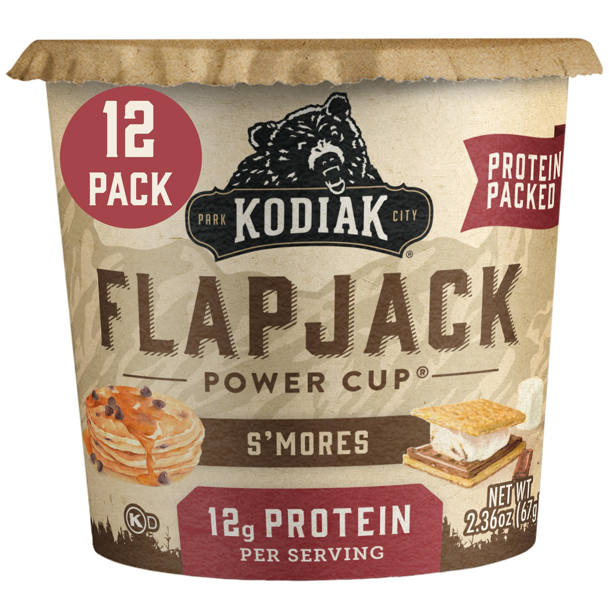 Kodiak Cakes Pancake On the Go S'mores pack ready-to-eat nutrition for busy mornings.