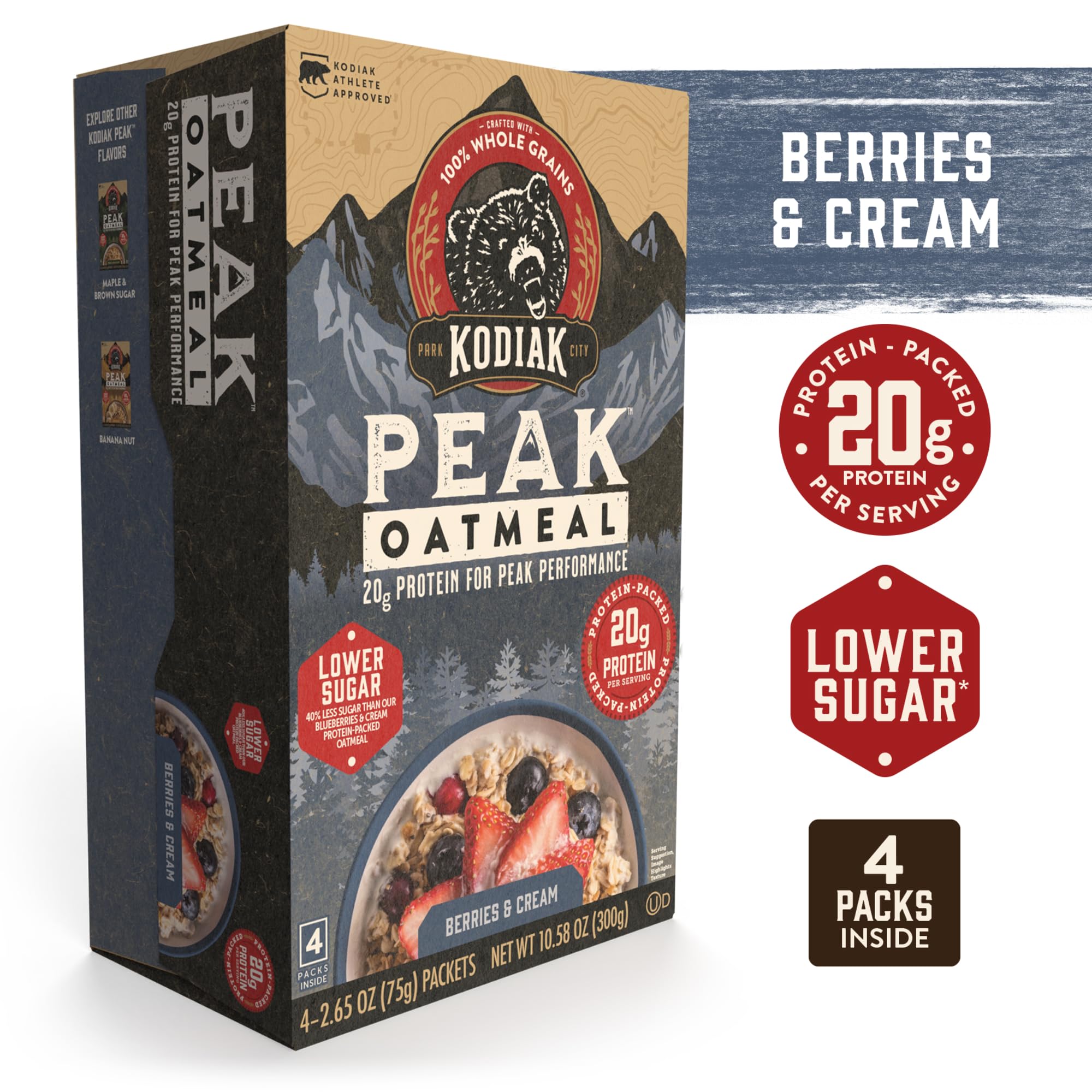 Packaging detail emphasizes six-box value and convenient single-serve packs.