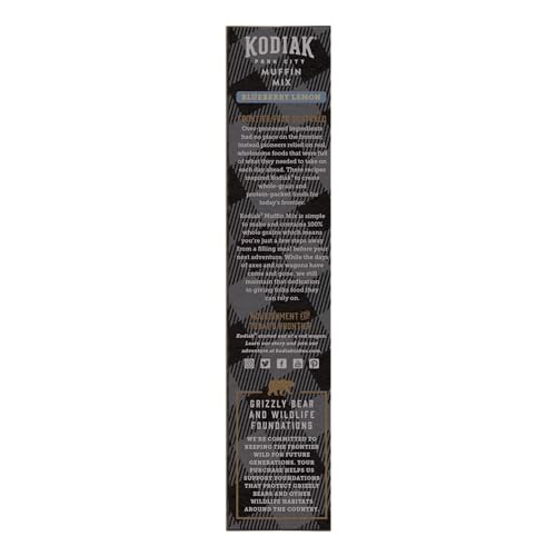 Kodiak Cakes Power Bake box with nutrition panel showing Non-GMO ingredients