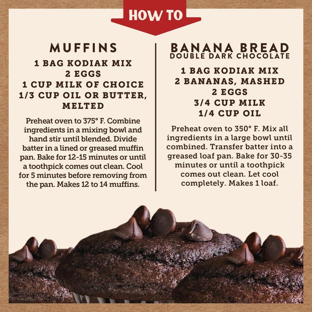 Kodiak Cakes Power Bake muffins fresh from the oven.
