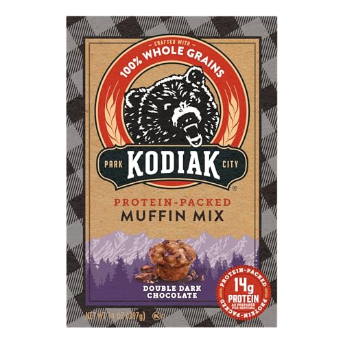 Kodiak Cakes Power Bake packaging showing 18g protein per serving.