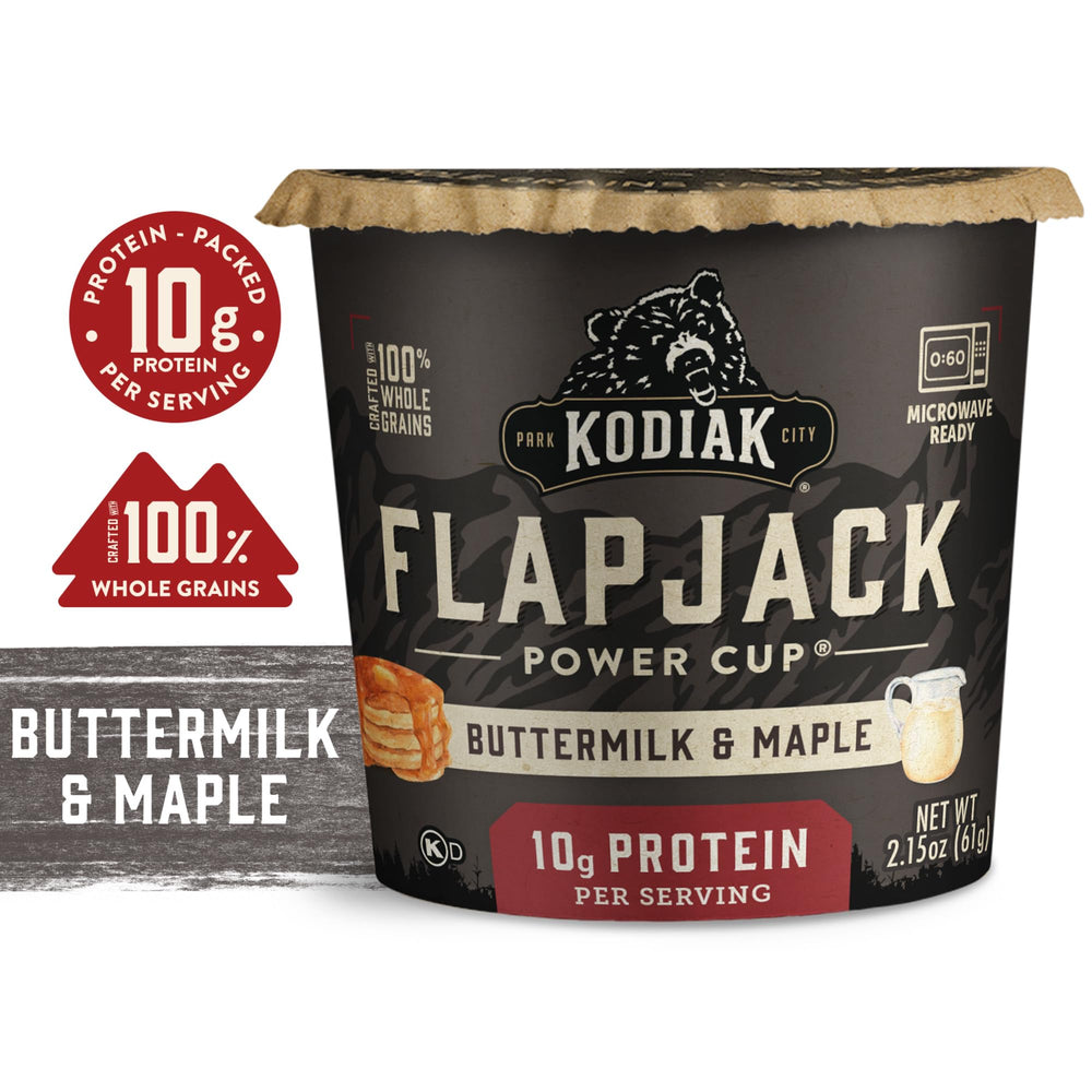 Nutrition panel showing 10g protein per serving